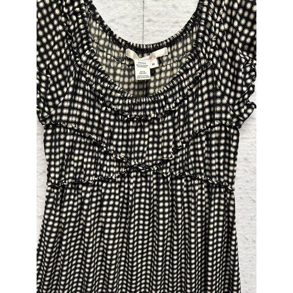 Studio M Ruffle Dot Print Babydoll Dress – Indie Retro Soft Grunge M - Picture 4 of 10
